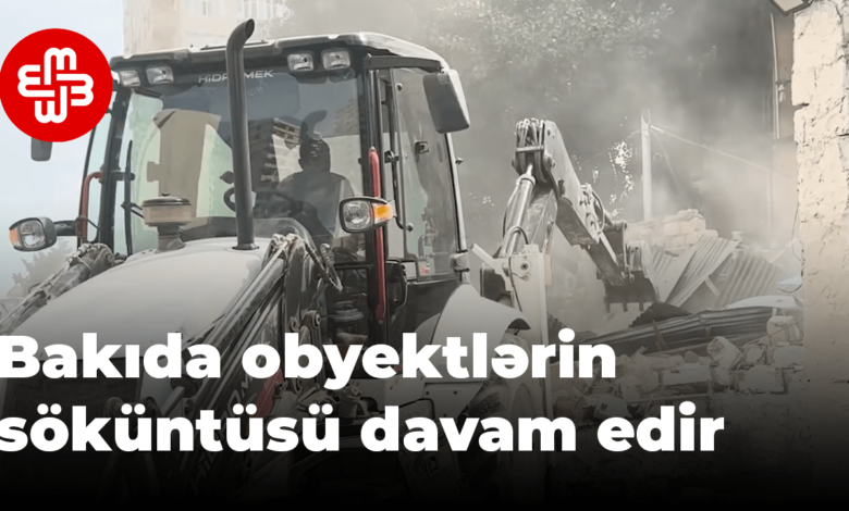 Tesisler hiçbir uyarı yapılmadan bir gün içinde yıkıldı