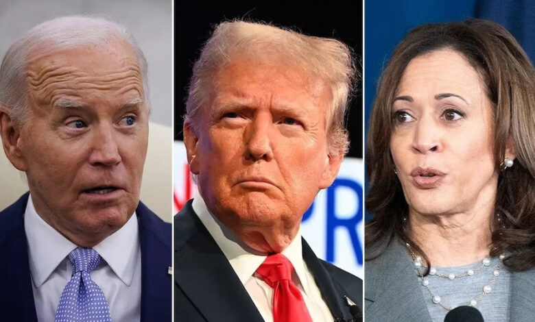 Trump, Biden ve Harris'i rezalet örnekleri olarak nitelendirdi