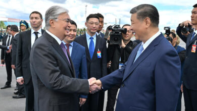 Xi Jinping, ŞİÖ zirvesine katılmak için Astana'ya gitti