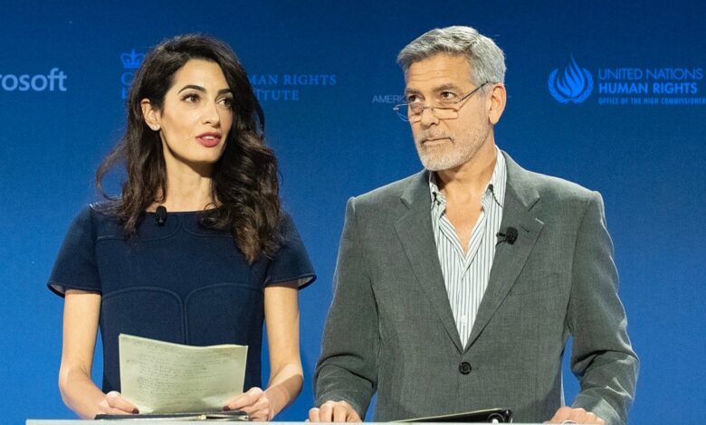 Clooney'nin Adalet Vakfı Rusya'da istenmeyen görülüyor