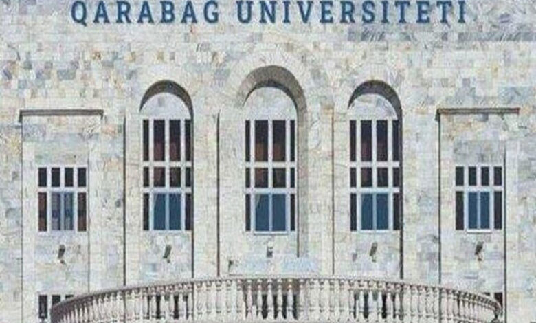 Karabağ Üniversitesi'nde yabancı öğrenci kabulü duyurulacak