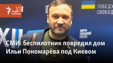 Medya: Ilya Ponomarev'in Kiev yakınlarındaki evine bir drone zarar verdi