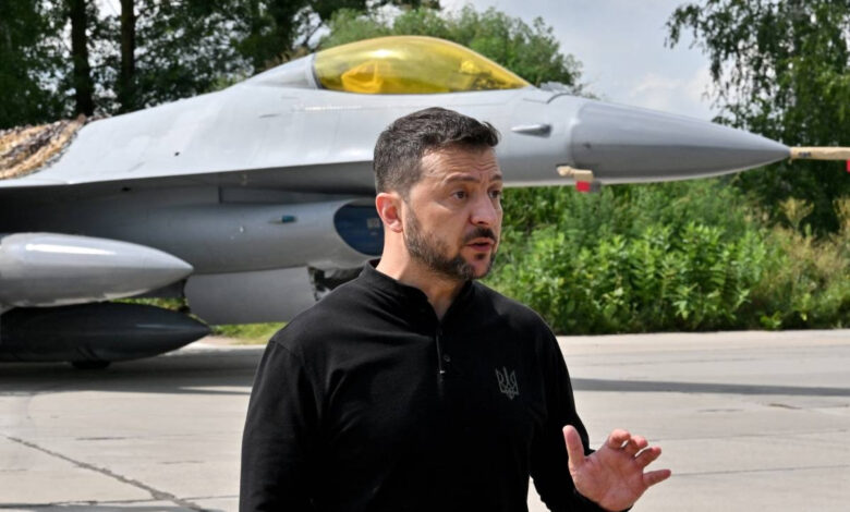 Zelensky, F-16 kazasının ardından Hava Kuvvetleri komutanını kovdu