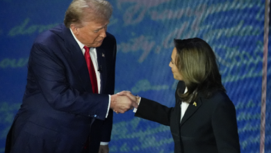 Donald Trump ile Kamala Harris arasındaki seçim tartışması başladı