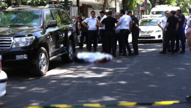 Ermenistan'da silahlı saldırı sonucu bir polis memuru hayatını kaybetti, bir polis memuru da yaralandı