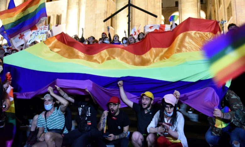 Gürcistan Parlamentosu üçüncü okumada LGBT karşıtı girişimleri onayladı