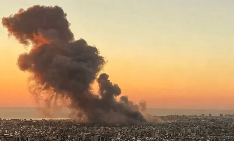 İsrail Beyrut'a yeniden hava saldırısı düzenledi