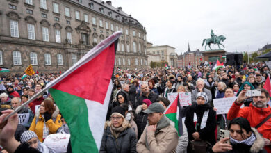 New York'ta yüzlerce kişi Filistin'e destek gösterisi düzenledi