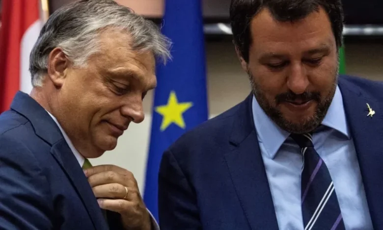 Orban ve Salvini, Ukrayna'daki çatışmanın derhal sona ermesi çağrısında bulundu