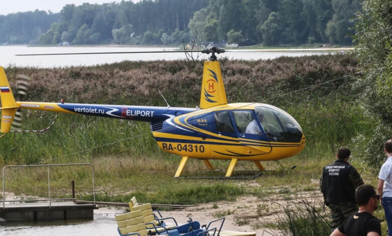 Rusya'da helikopter düştü, arama çalışmaları sürüyor