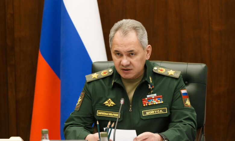 Shoigu: Ukrayna askerleri Rusya topraklarından çekilmedikçe Moskova Kiev ile müzakere etmeyecek