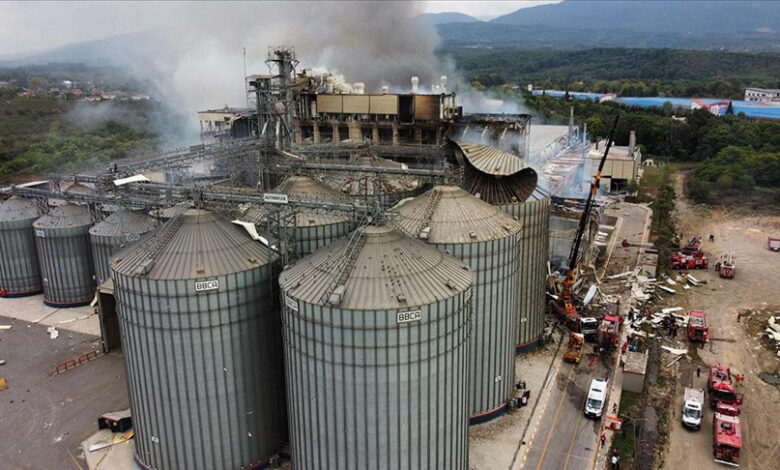 Türkiye'de makarna fabrikasında meydana gelen patlamada 21 kişi yaralandı