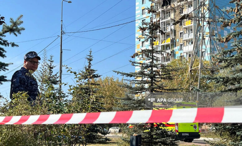 Ukrayna dronlarının saldırısına uğrayan Moskova yakınlarındaki Ramenskoe'den RAPOR - VİDEO