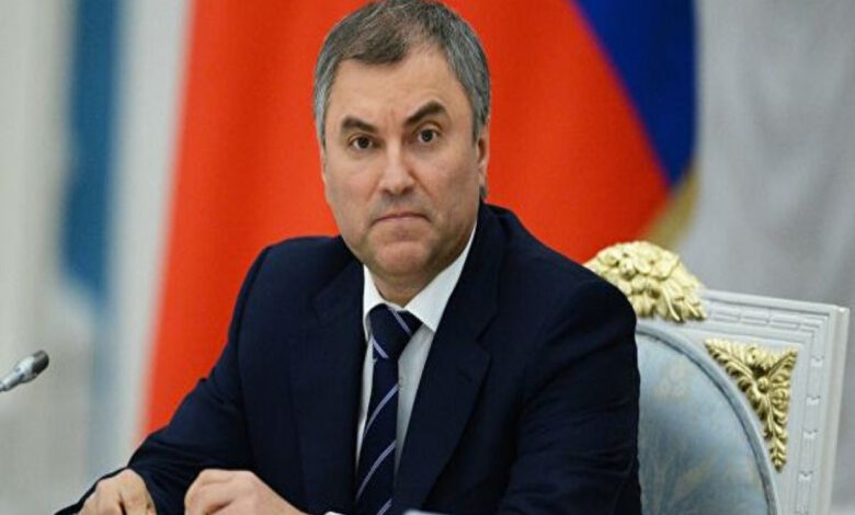 Volodin Batı'yı tehdit etti