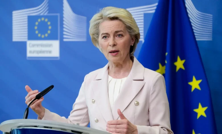 Von der Leyen: AB, Rusya'nın dondurulan varlıklarından Ukrayna'ya 160 milyon euro tahsis edecek