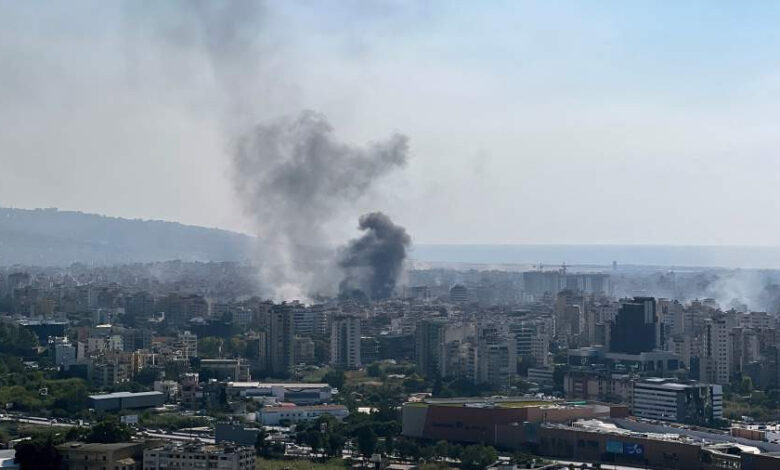 İsrail ordusu Beyrut'ta Hizbullah'ın istihbarat karargahı ve iletişim merkezini vurdu