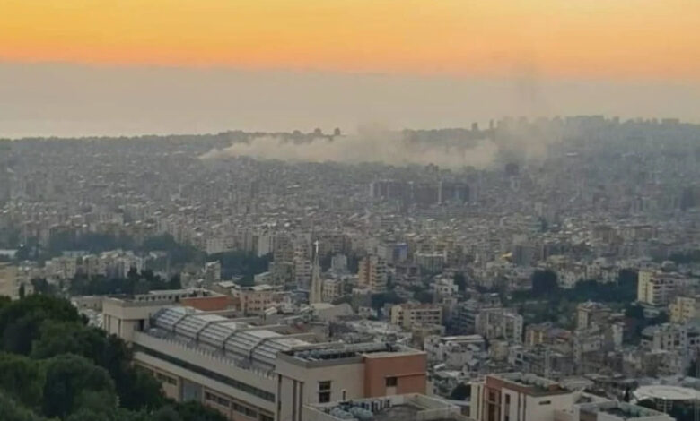 İsrail'in hava saldırıları sonucunda Beyrut'ta 8 bina yıkıldı