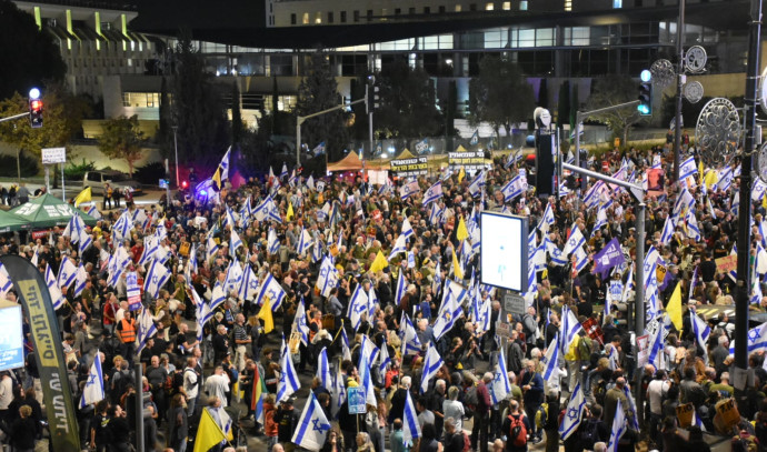 Knesset'te kış oturumu başlarken binlerce kişi Kudüs'te protesto düzenledi - İsrail Haberleri