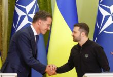 NATO'nun yeni başkanı Mark Rutte Ukrayna'yı ziyaret etti