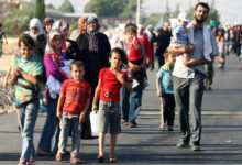 Lübnan'dan 3,2 binden fazla kişi Suriye sınırını geçti